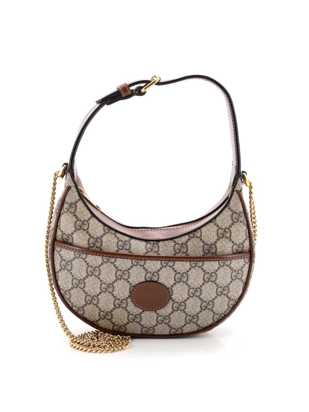 Gucci Interlocking G Patch Half Moon #349659G14B